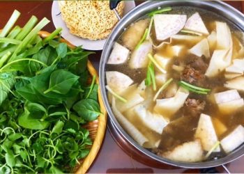 Lẩu Bò tại Cầu Ngang thơm ngon, hấp dẫn thực khách