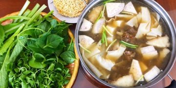 Lẩu Bò tại Cầu Ngang thơm ngon, hấp dẫn thực khách