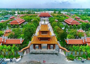 Khu du lịch Phương Nam được được thiết kế theo mô hình resort