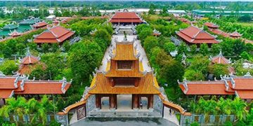 Khu du lịch Phương Nam được được thiết kế theo mô hình resort