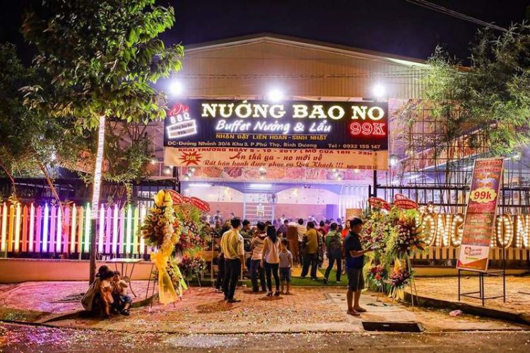 Top 5 quán buffet ở Bình Dương ngon nức tiếng 1 Buffet nướng BBQ 99k là một quán buffet ngon và mức giá hợp lý