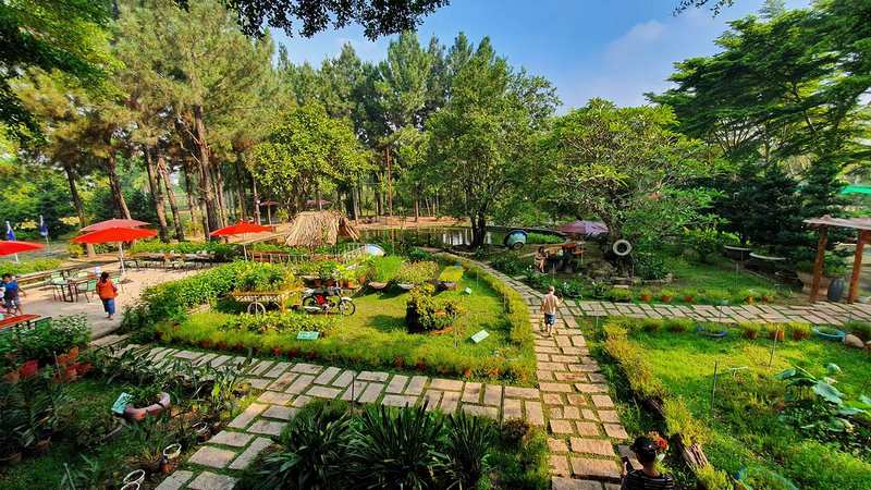 Quán Cafe Định Hòa Garden với không gian cực đẹp